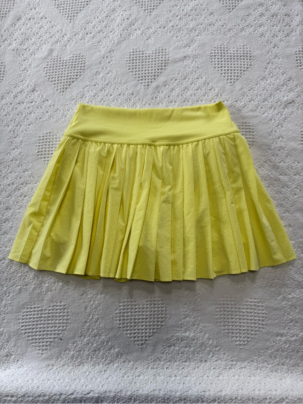 Aerie Bright Yellow Pickleball Skirt (M)